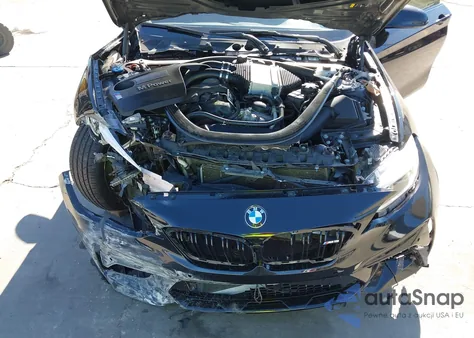 2020 BMW M2 Competition z USA, uszkodzony, nr VIN WBS2U7C08L7E97226